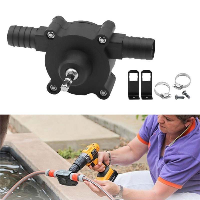 Household Small Electric Hand Drill Portable DC Pump Self-priming Centrifugal